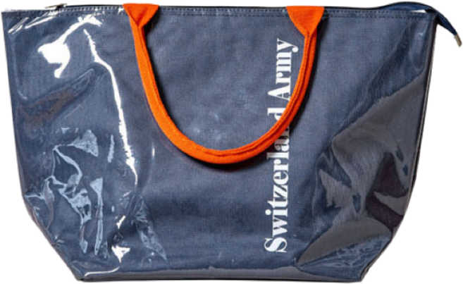 스위칠랜드 쿨러백 PVC 보냉가방 15L (차량용 골프용 피크닉용 장보기용), 네이비