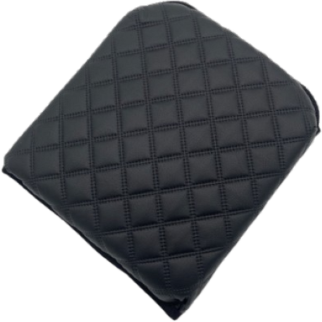 이지업 G4렉스턴 렉스턴스포츠 맞춤형 차량용 팔걸이쿠션 프리미엄 콘솔쿠션 메모리폼, 블랙, 1개
