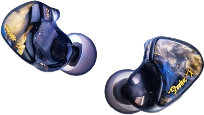 몬스터이어 쉐도우X 유선 인이어 이어폰 고음질 사운드 3.5toC 젠더구성 (블랙카본4.4버전 케이블 증정)