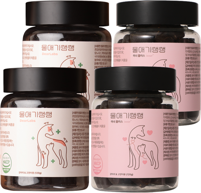 울애기쌩쌩 세트 (울애기쌩쌩 + 이너플러스), 2세트, 종합영양제, 120정