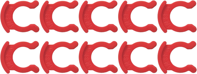 정수기 부품 1/4(6mm) 피팅 락클립 락킹그립, 10개, 안전클립