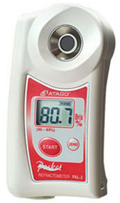 ATAGO 디지털 당도계 PAL-2 당도 Brix 측정 휴대용 방수 아타고, 1개