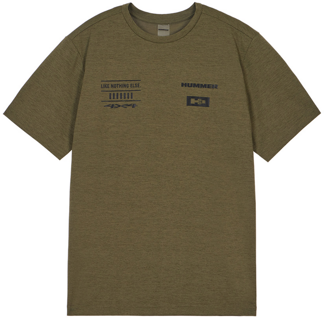 험머 남성 썸머 소로나 우븐 반팔 티셔츠 4컬러