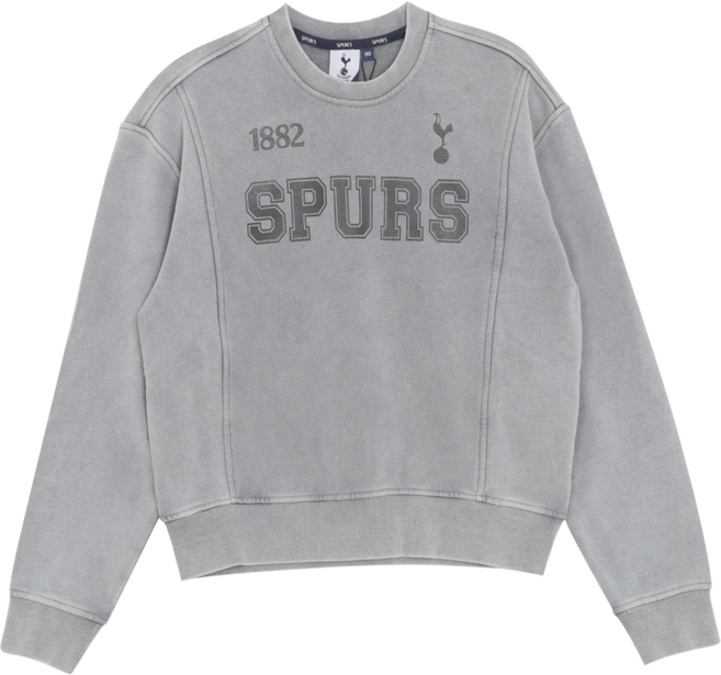 [토트넘] 여성 가먼트 다잉 맨투맨 공식 라이선스 GREY