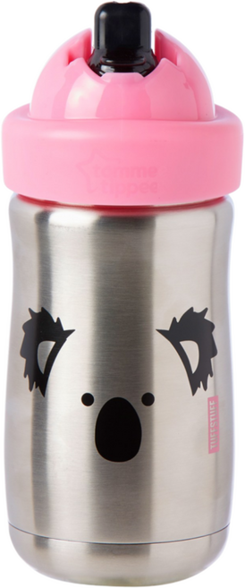 토미티피 유아용 빨대컵 보온보냉, 핑크(코알라), 1개