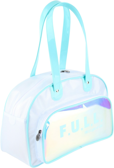 스윗스윔 홀로그램 포켓 반달 수영가방, 민트