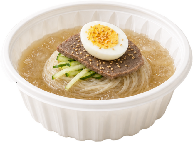 오케이 에코 195파이 면용기 미니탕용기 소 1050ml 몸통뚜껑 400개 세트 배달 포장 국물용기, 백색