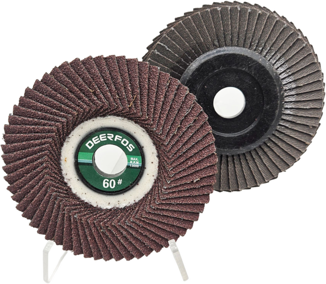 프리미엄 디스크휠페파 100mm 60방 날개수60장 디어포스 날개사포 해바라기사포, 100개