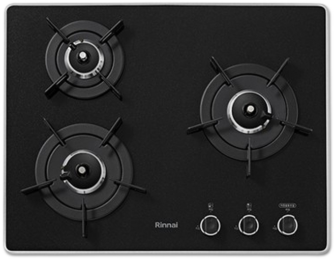 신한유통 린나이 3구 P 컬러레인지 가스쿡탑 빌트인 가스렌지 BEST 모음 RBR-P3500/P3501D/P3531BD (560x430), LNG, RBR-P3501D (건전지)