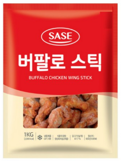 사세 버팔로스틱플러스 1kg+1kg, 8개, 1kg