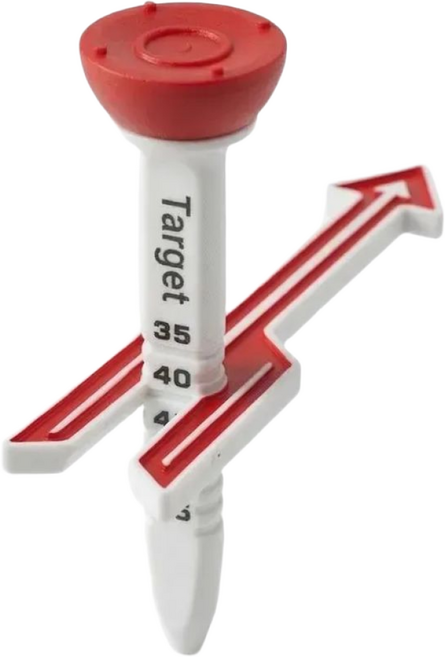 타겟 골프 높이조절 직관적 에이밍 컨트롤 골프티 4개 세트, 혼합컬러