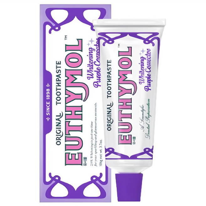 유시몰 화이트닝 퍼플코렉터 치약, 1개, 106g