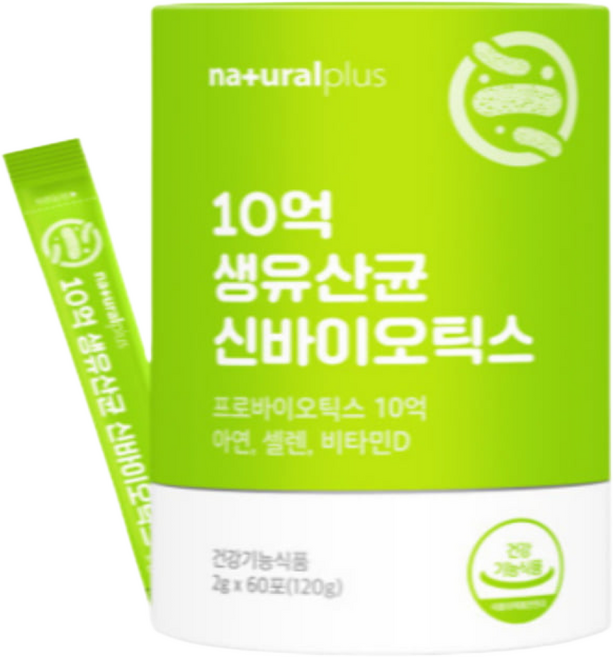 내츄럴플러스 10억 생유산균 프로바이오틱스, 120g, 1개