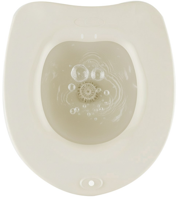 링크머스 뽀송톡톡 무선 버블 좌욕기, 아이보리