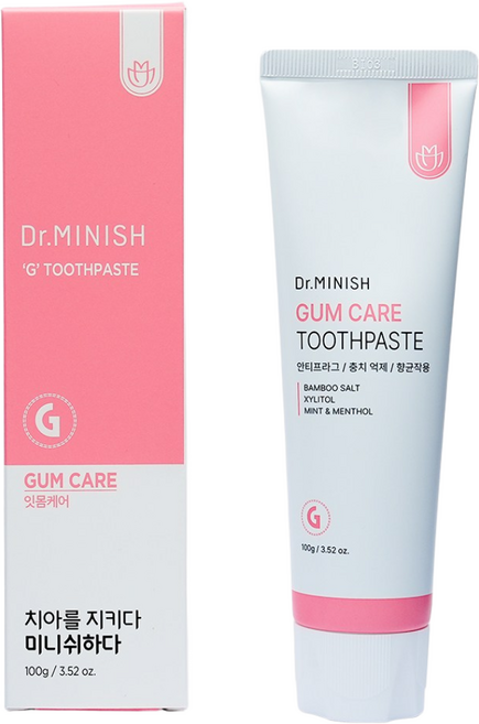 닥터미니쉬 G치약 잇몸케어, 1개, 100g