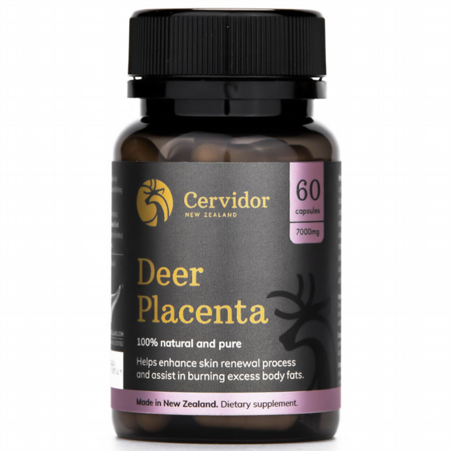 뉴질랜드직구 Cervidor 세비도어 사슴태반 7000mg 60정 2개월분 플라센타, 1개