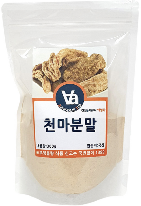 국산 천마 가루 분말, 300g, 1개