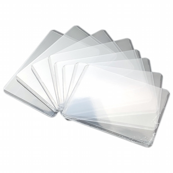 제분당 카드 탑로더 50P 1세트, 50개, 투명
