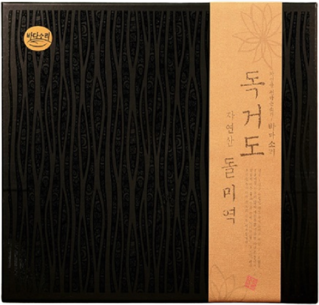 최상품 자연산 독거도 돌미역 50g x 5장 임산부미역 산모미역 선물용, 1박스