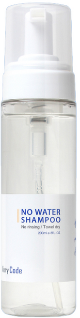 베리코드 노워터 샴푸, 200ml, 1개