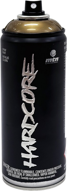 [메탈릭골드] RV246 금색 락카 골드 컬러 금속 스프레이페인트 하드코어 범민스토어, 1개, 400ml, metallic_gold[메탈릭골드]금색 하드코어