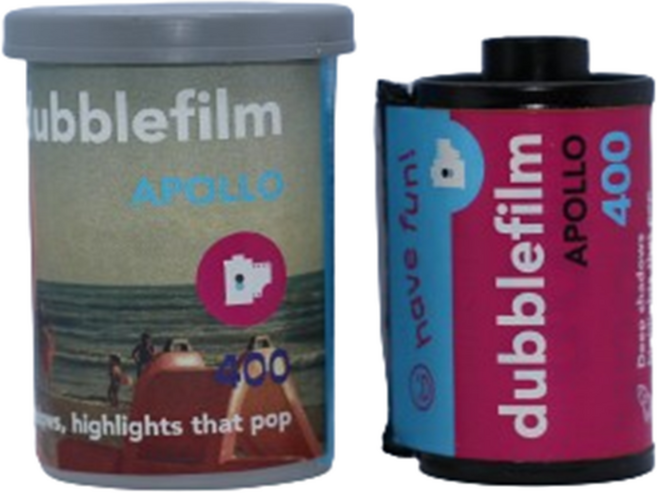 더블필름 아폴로400 36장 컬러필름 C-41현상 35mm필름/Dubblefilm Apollo400, 1개