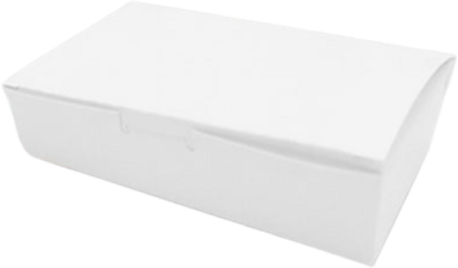 충무 김밥 타코야끼 만두 포장용기 코팅 사각 종이도시락, 100개입, 1개