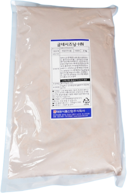 태원식품 치킨염지제 굽네시즈닝 2KG 닭염지제, 1개