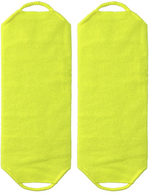 믹스어블 고급 대나무 때타월, 라임, 1개입, 2개