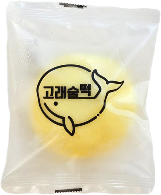 울산고래술떡 [개별포장]옥수수잔기지떡 40개 옥수수술빵 잔기지떡 기정떡, 30g