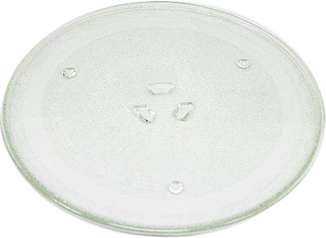 에버마켓 회전접시 삼성전자 전자렌지 교체용 회전접시 회전판 유리판 호환, 25.5cm