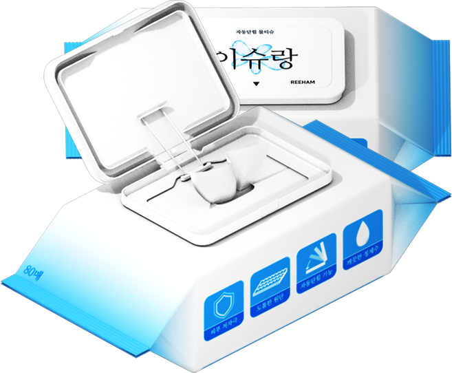 자동닫힘 시그니처 엠보싱 캡형물티슈 공공기관 우선구매대상 홍보용 기업 학교 벤처창업기업제품 24팩, 24개, 80매, 50g