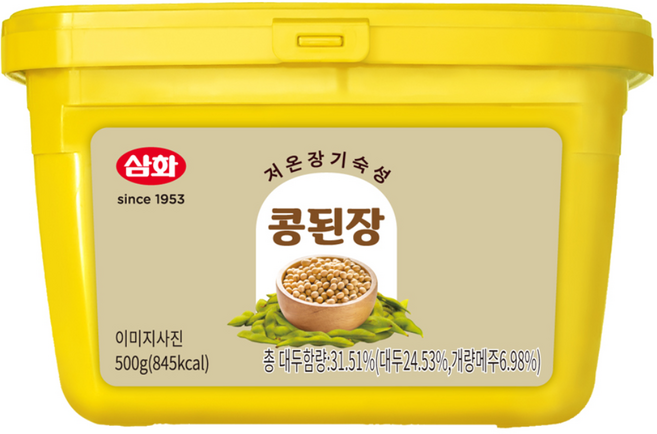 삼화식품 콩된장, 500g, 1개