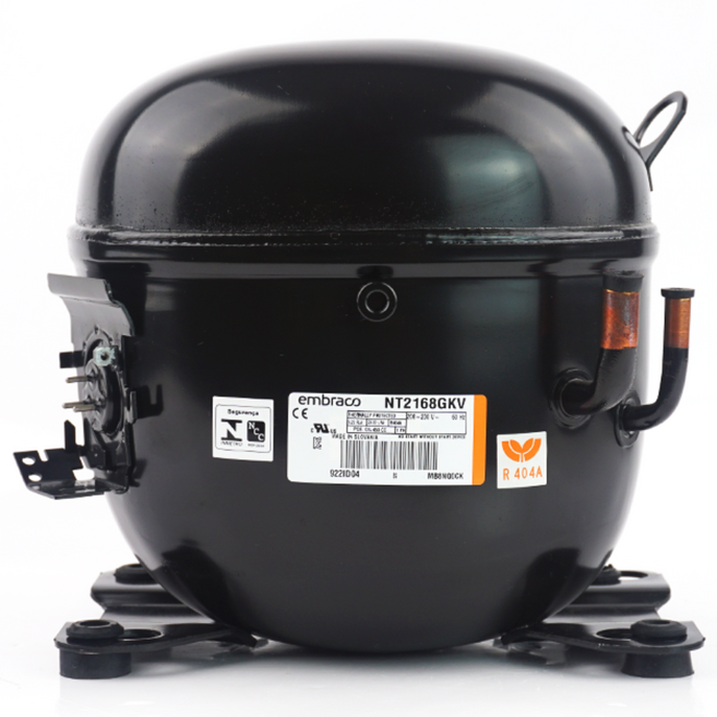 embraco 엠브라코 콤프 NT2168GKV 3/4마력 R404A 밀폐 왕복동 압축기, 1개