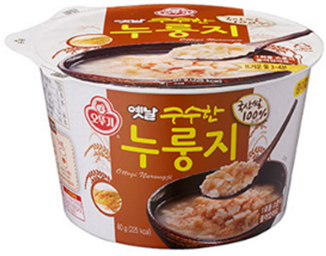 오뚜기옛날 구수한 누룽지, 60g, 16개