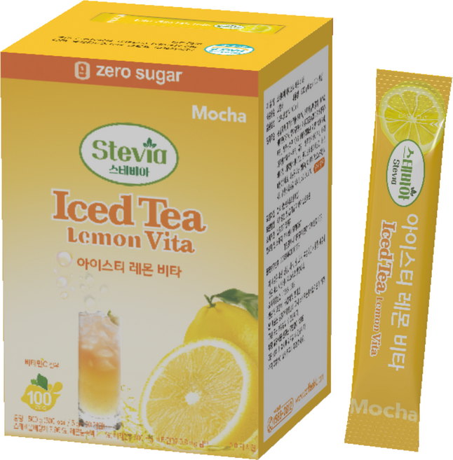 스테비아 레몬 비타 아이스티분말, 5g, 100개입, 1개