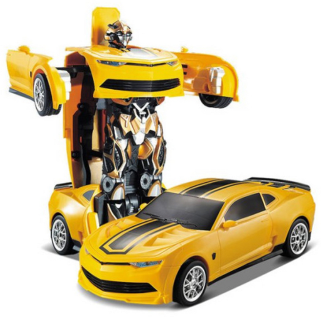 트랜스포머 자동 변신 로봇 RC카, TT671, 1개