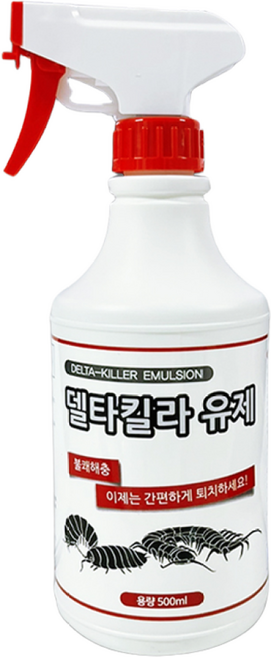 델타킬라 유제 500ml 지네 노래기 바퀴벌레 및 각종 벌레 박멸, 1개