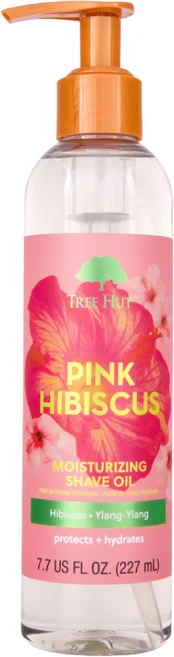 트리헛 모이스처라이징 바디 쉐이브오일 핑크 히비스커스, 1개, 227ml - 쿠팡