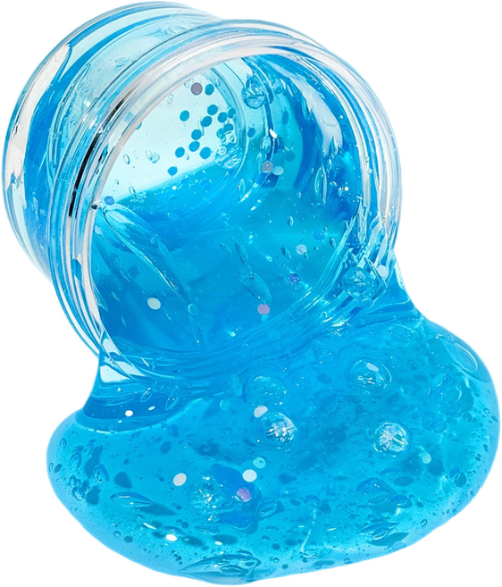 젤시스 소다수 클리어지글리슬라임 수제슬라임 안전한재료 스트레스해소 출렁쫀득