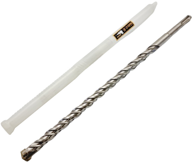 공구라면 ( 09RM ) SDS PLUS 드릴척용 해머드릴 4날 비트 콘크리트 기리 110MM ~ 310MM, 1개