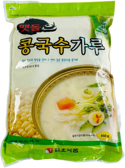일호식품 맷돌 콩국수가루 850g/무배, 2개, 850g