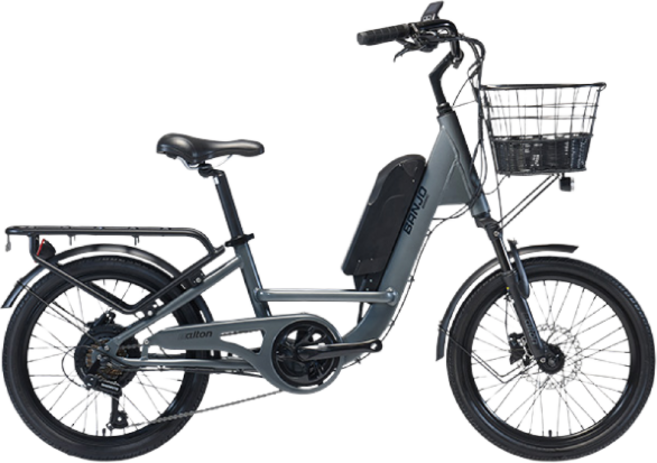 2025 알톤 전기자전거 벤조20 베이직 36V 500W 13.4Ah 20인치 무료조립, 매트다크그레이, 알루미늄