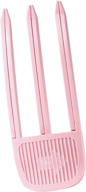 밍키볼륨 3 가르마 볼륨 UP, 핑크 3날, 1개