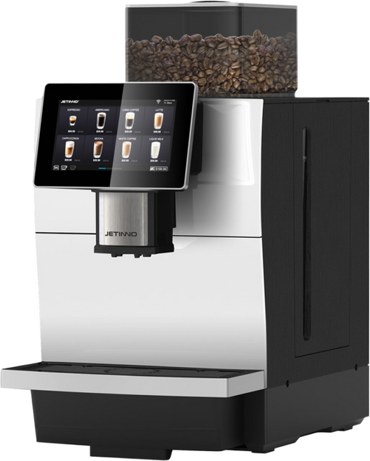 제티노 전자동 에스프레소 원두커피머신 JL29A, 무료방문설치(물통사용시)+사용안내, 화이트