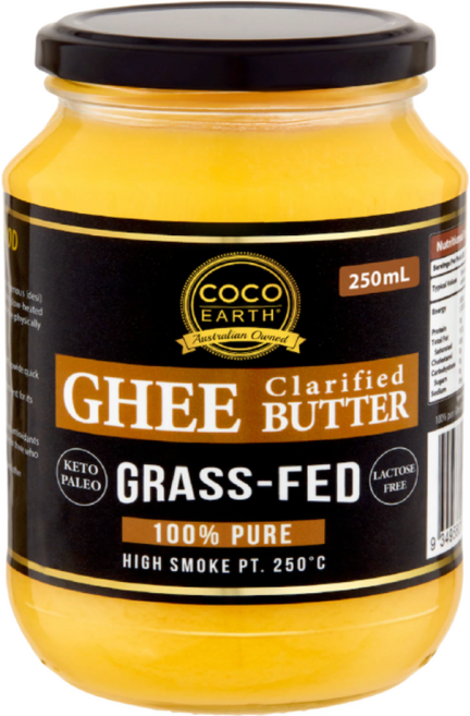 호주산 목초방목 천연 기버터 호주 Coco Earth 코코어스, 1개, 250ml