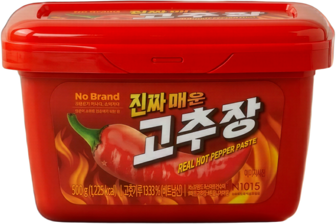 노브랜드 진짜 매운 고추장, 1개, 500g