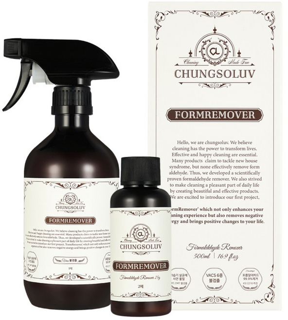 청소럽 편백수 포름리무버 새집증후군 베이크아웃 피톤치드 탈취제, 1개, 500ml