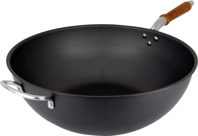 남선 경질 북경팬 34cm 보조손잡이 / 업소용 후라이팬 웍 중식 볶음팬, 단일사이즈, 1개