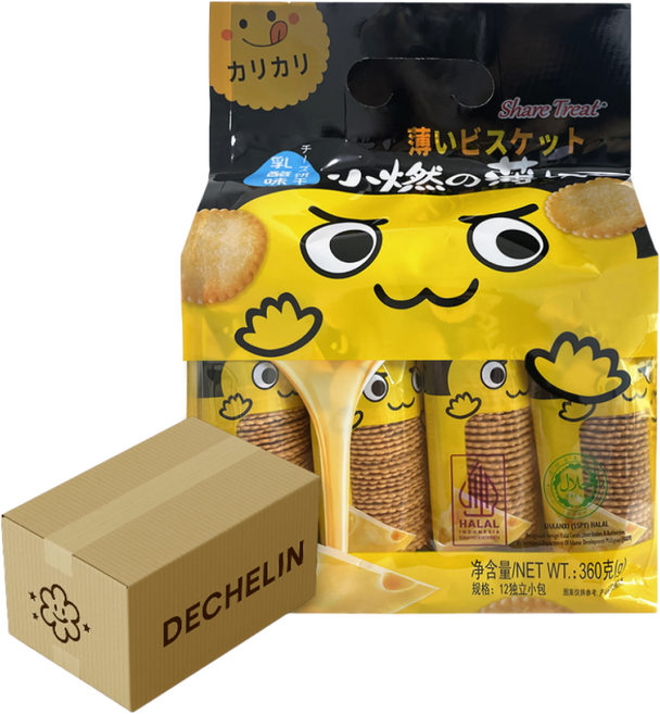 씬크래커 치즈맛 box, 8개, 360g